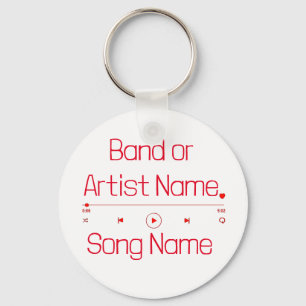 Llavero Personalizable tu música favorita