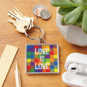 Llavero Personalización de la placa de orgullo de verifica