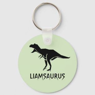 Llavero Personalización del nombre de dinosaurio Personal