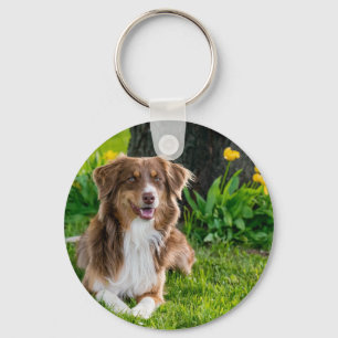 Llavero Personalizado 2 Foto Mascota de doble cara