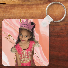 Llavero Personalizado 2 Photo Square