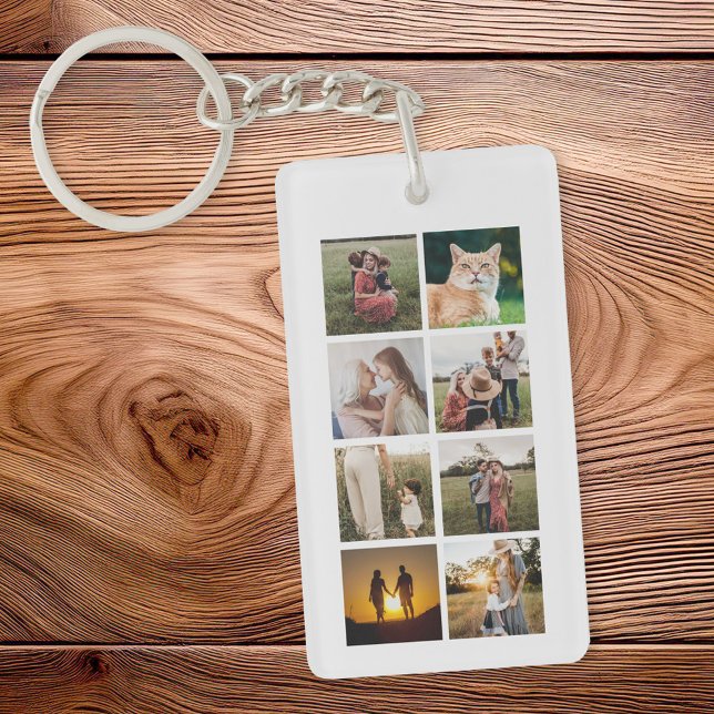 LLAVERO PERSONALIZADO 8 COLLAGE DE FOTOS (Subido por el creador)