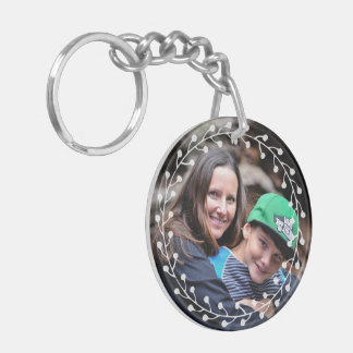 Llavero Personalizado a dos lados foto mejor mamá jamás