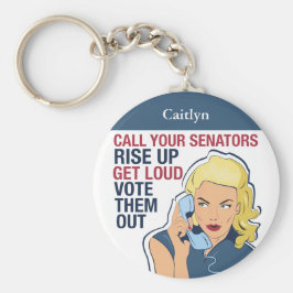Llavero Personalizado activista política feminista mujer d