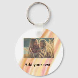 Llavero personalizado agregar tu foto navidad agua persona
