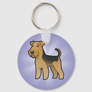 Llavero Personalizado Airedale Terrier / Welsh Terrier