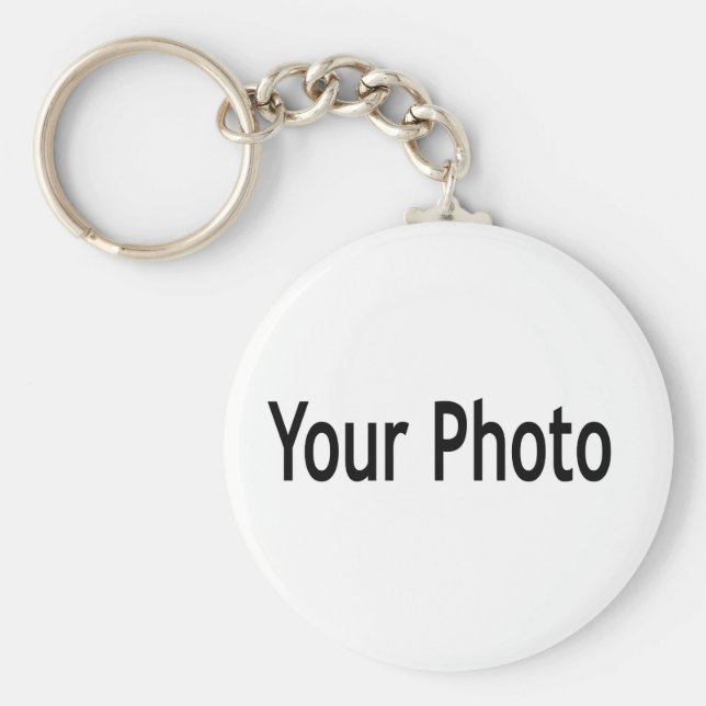 Llavero Personalizado añada su cadena de teclas de fotos (Frente)
