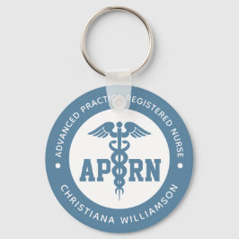 Llavero Personalizado APRN Enfermero registrado de práctic
