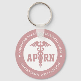 Llavero Personalizado APRN Enfermero registrado de práctic