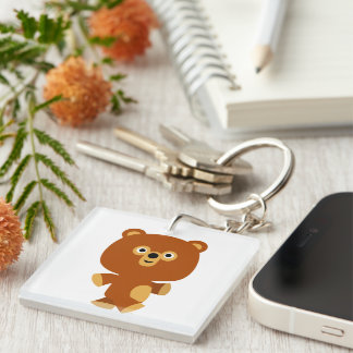 Llavero Personalizado Assertivo Cuto Sujeto Keychain Acríl