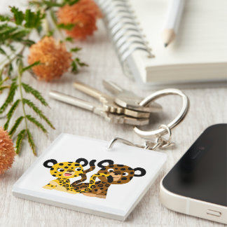 Llavero Personalizado atractivo y atractivo Jaguars Keycha