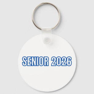Llavero personalizado azul de la promoción de 2026