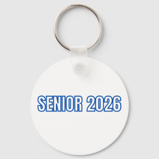 Llavero personalizado azul de la promoción de 2026