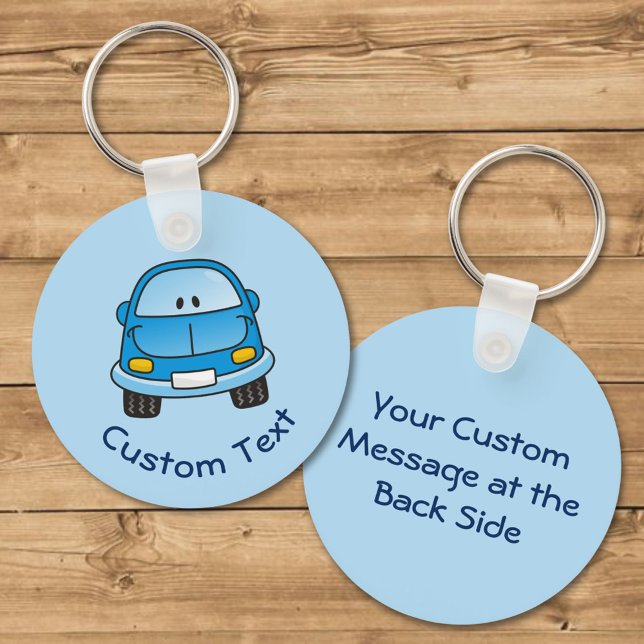Llavero Personalizado azul Keychain (Subido por el creador)
