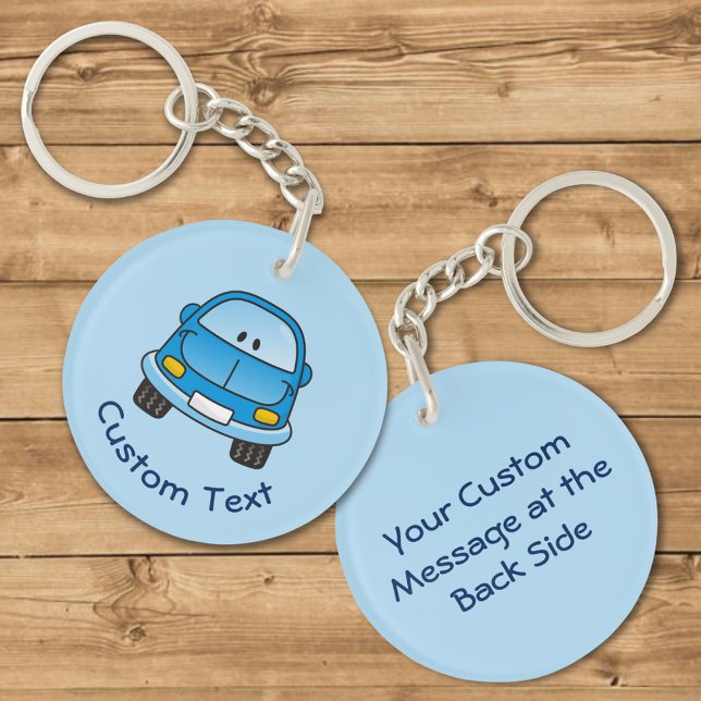 Llavero Personalizado azul Keychain (Subido por el creador)