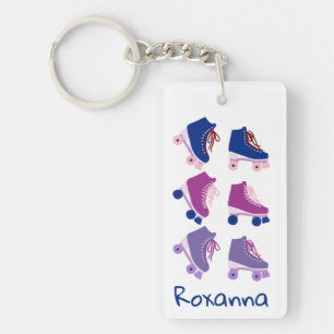 Llavero PERSONALIZADO azul púrpura