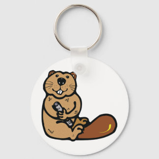 Llavero Personalizado Beaver para el Día Internacional del