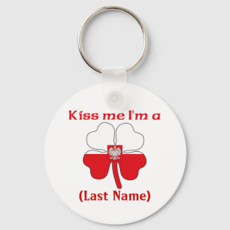 Llavero Personalizado Bésame Soy Keychain polaco