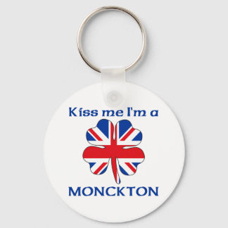 Llavero Personalizado británico besarme soy Monckton