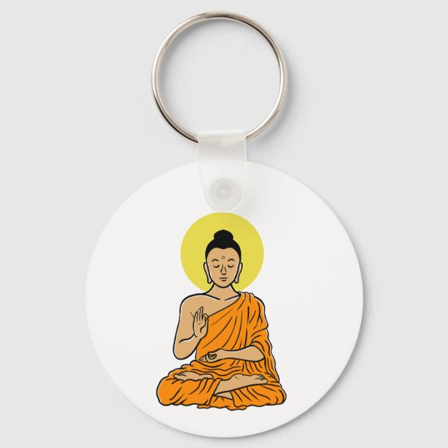 Llavero Personalizado Buda Buddhism.net (Anverso)