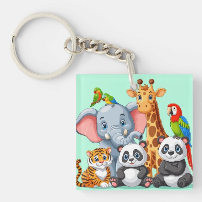 Llavero Personalizado Buddies Keychain (Frente)