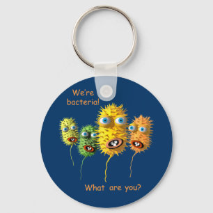 Llavero Personalizado Cadena de claves bacterianas