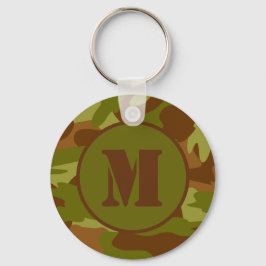 Llavero Personalizado Camo Keychain inicial de cosecha vin
