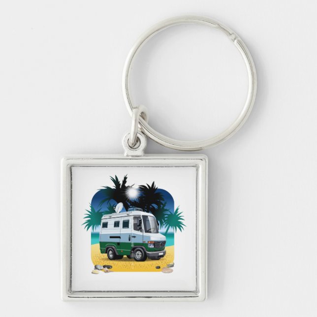 Llavero Personalizado Camper (Frente)
