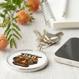 Llavero personalizado Camping Dad Est. 2026