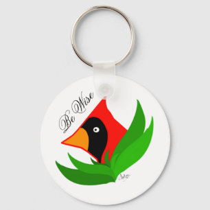Llavero Personalizado Cardinal Bird