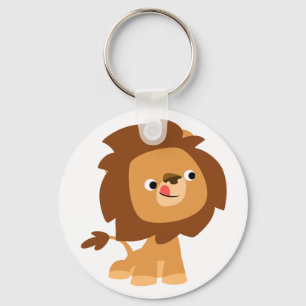 Llavero Personalizado codicioso lindo Lion Keychain