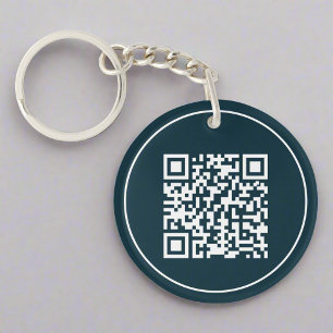 Llavero Personalizado Código QR Empresa sin contacto