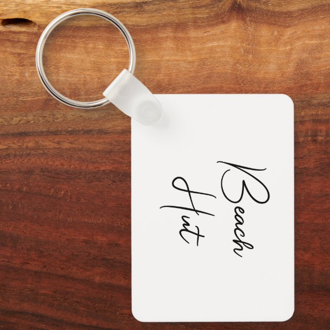 Llavero Personalizado con Cualquier Texto | Llave  (Anverso)