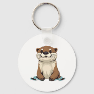Llavero Personalizado con encanto Otter