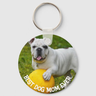 Llavero personalizado con foto de la mejor mamá pe