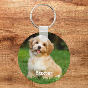 Llavero Personalizado con Foto de Perro Mascota
