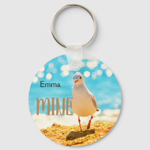 Llavero Personalizado con una gaviota
