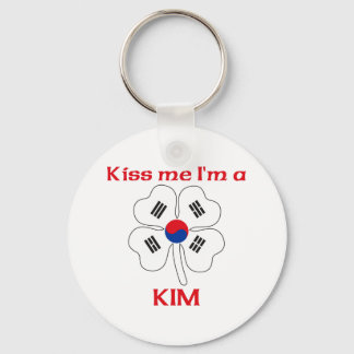 Llavero Personalizado coreano me besa, soy Kim