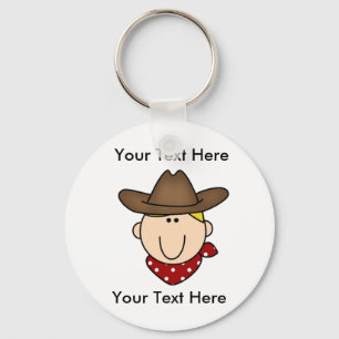 Llavero Personalizado Cowboy Blond Keychain