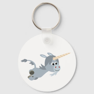 Llavero Personalizado Cuidada Unicornio En Un Keychain De
