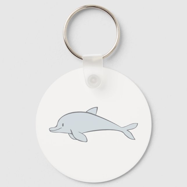 Llavero Personalizado Cute Flipper Dolphin (Anverso)