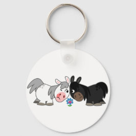 Llavero Personalizado Cute Ponies Standoff Keychain
