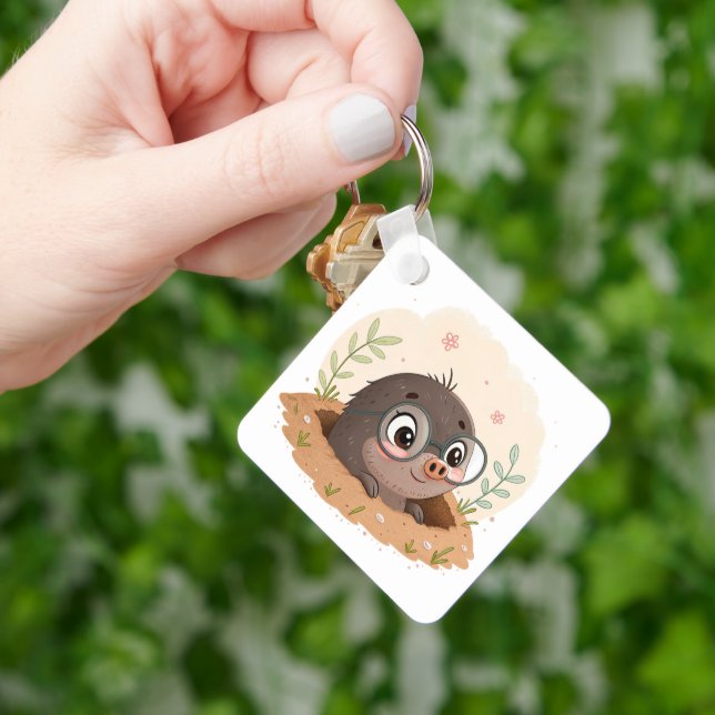 Llavero Personalizado Cute Rodent (Mano)