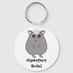 Llavero Personalizado Cuto Hamster - Cadena de claves de r