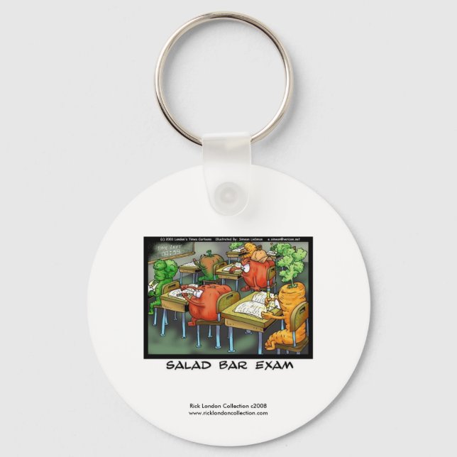 Llavero Personalizado de abogados divertida Keychain "Exam (Anverso)
