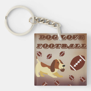 Llavero Personalizado de aficionados al deporte de fútbol