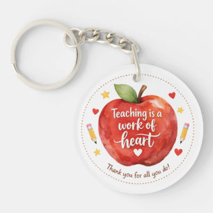 Llavero Personalizado de Agradecimiento para Maest