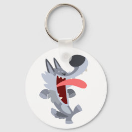 Llavero Personalizado de baile lindo Wolf Keychain