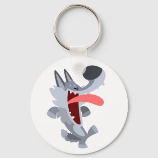 Llavero Personalizado de baile lindo Wolf Keychain