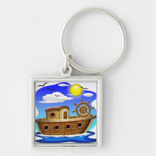 Llavero Personalizado de barcos pesqueros